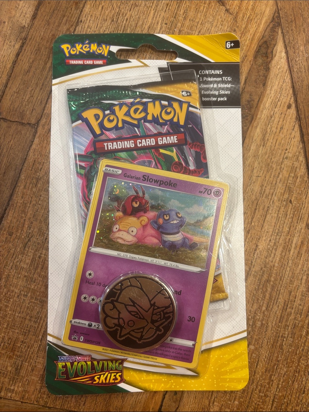 Pokemon Card Game TCG
Evolving Skies Slowpoke Blister Pack Brand New